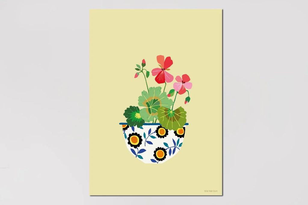 Pelargonium Print
