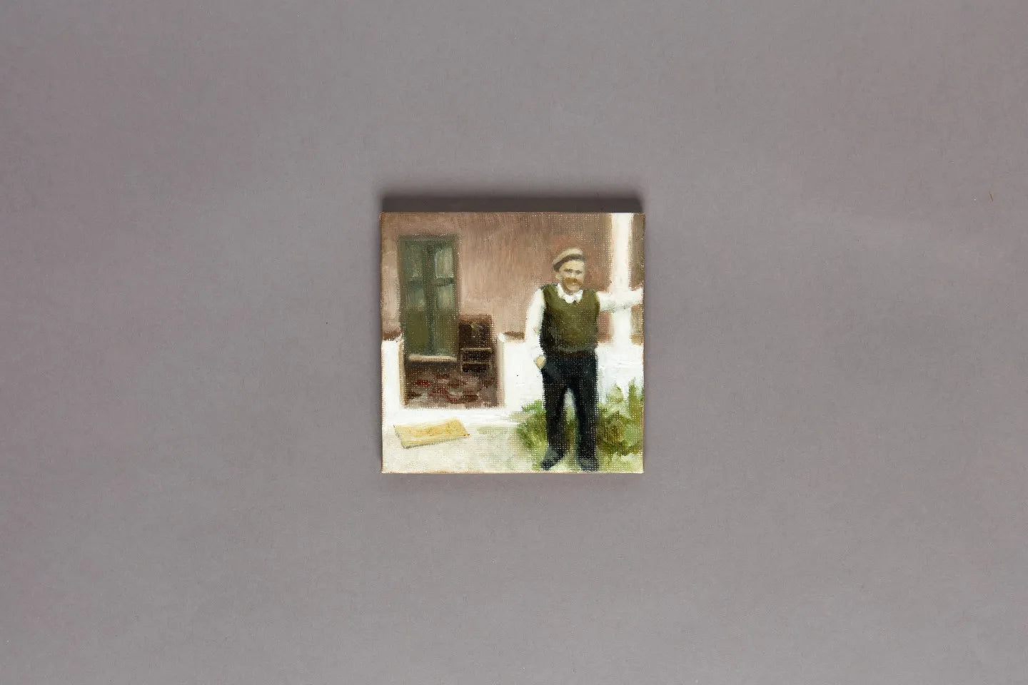 Gesuino and his veranda